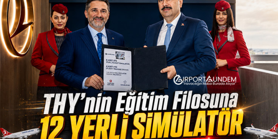 THY’nin Eğitim Filosuna 12 Yerli Simülatör Geliyor