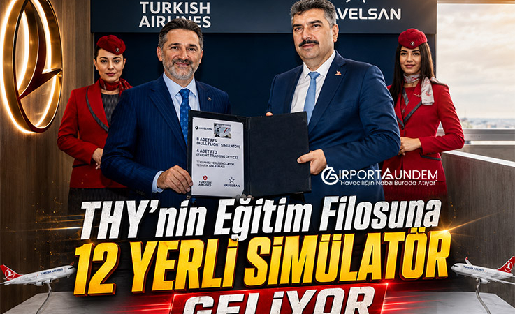 THY’nin Eğitim Filosuna 12 Yerli Simülatör Geliyor