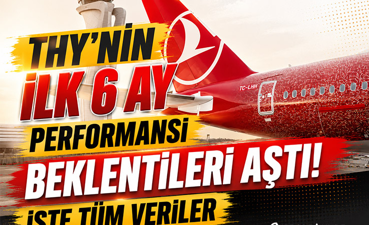 THY’nin İlk 6 Ay Performansı Beklentileri Aştı! İşte Tüm Veriler