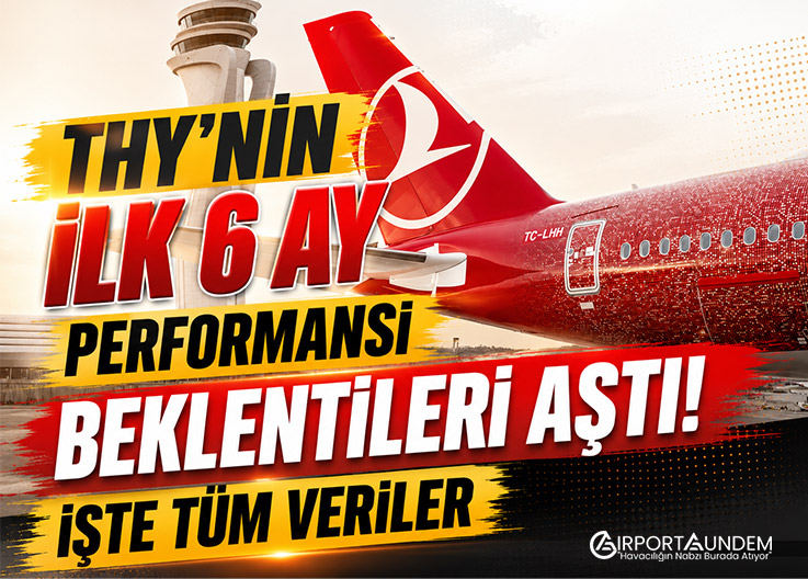 THY'nin İlk 6 Ay Performansı Beklentileri Aştı! İşte Tüm Veriler