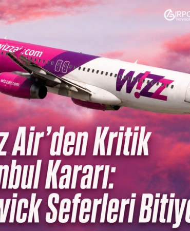 Wizz Air’den Kritik İstanbul Kararı: Gatwick Seferleri Bitiyor