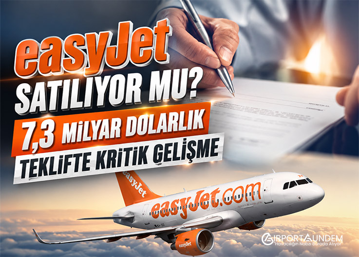 easyJet Satılıyor mu? 7,3 Milyar Dolarlık Teklifte Kritik Gelişme
