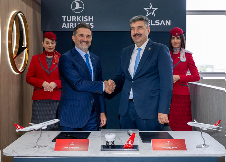 Türk Hava Yolları ve HAVELSAN arasında imzalanan 12 yerli uçuş simülatörü tedarik anlaşması