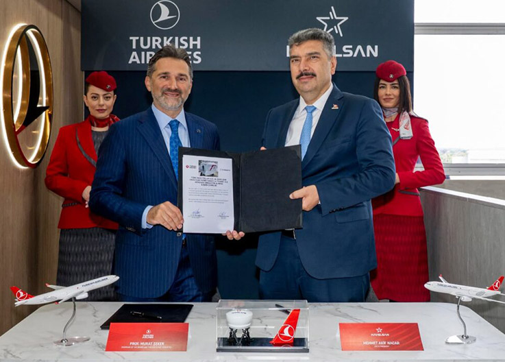 Türk Hava Yolları ve HAVELSAN arasında imzalanan 12 yerli uçuş simülatörü tedarik anlaşması