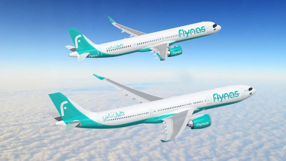 flynas tarafından sipariş edilen Airbus A330-900 ve A321neo yolcu uçakları