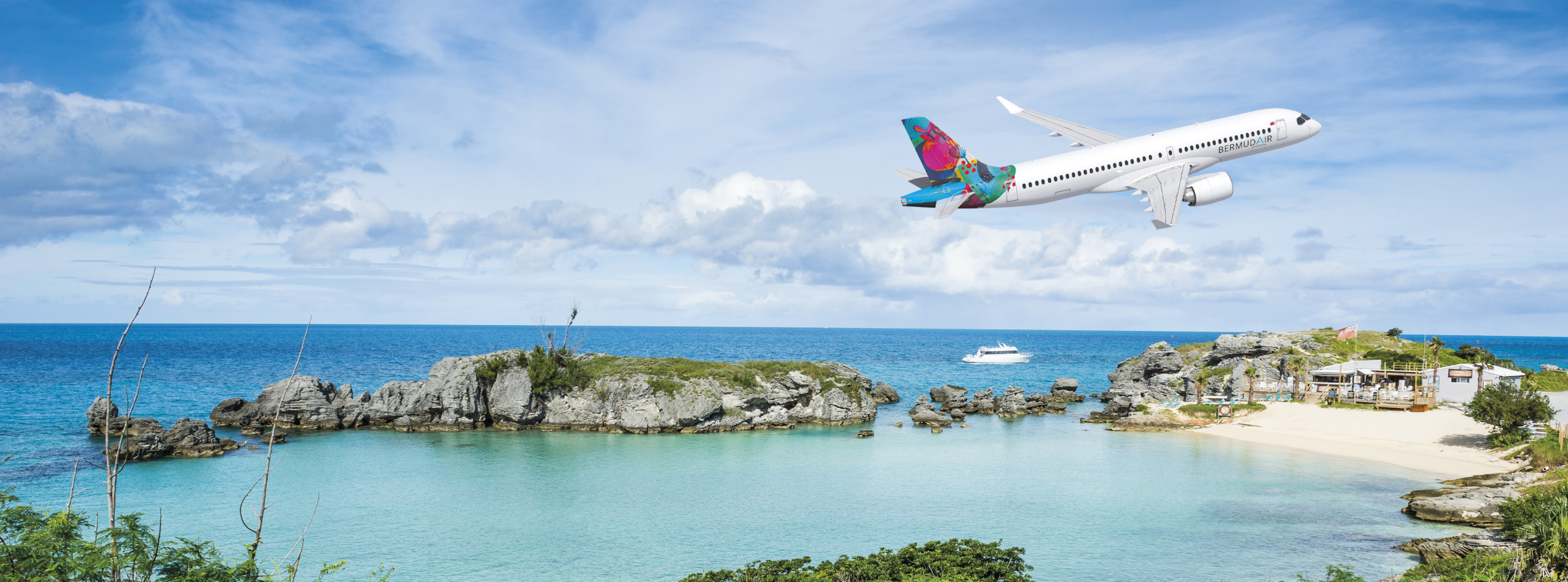 BermudAir’in sipariş verdiği üç sınıflı ve 135 koltuklu Airbus A220-300 yolcu uçağı