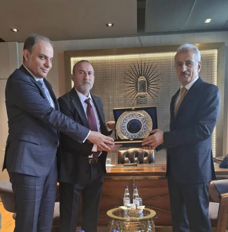 KEYVAN Havacılık yöneticileri ile Ulaştırma ve Altyapı Bakanı Abdulkadir Uraloğlu’nun yerli veri altyapısı görüşmesi
