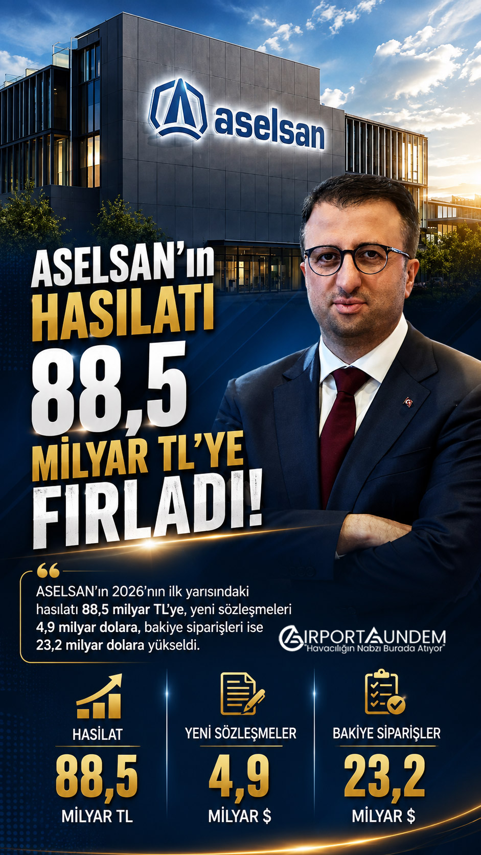 ASELSAN’ın 2026 yılı ilk yarı finansal sonuçları ve savunma teknolojisi yatırımları