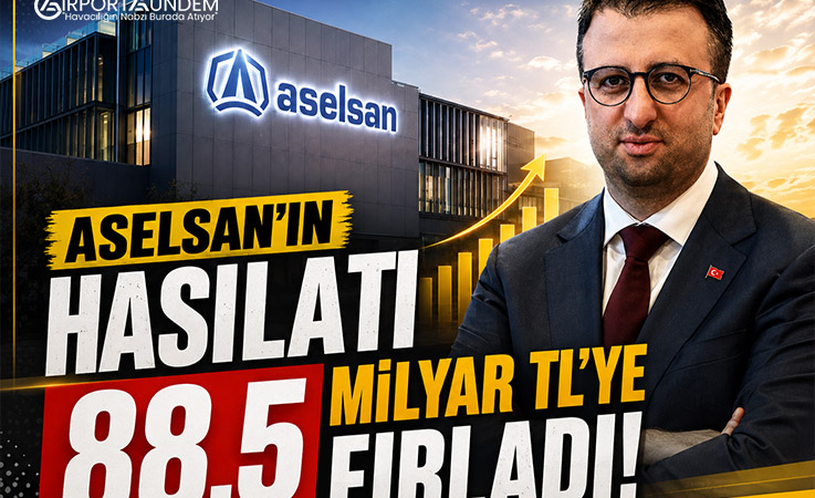 ASELSAN’ın Hasılatı 88,5 Milyar TL’ye Fırladı