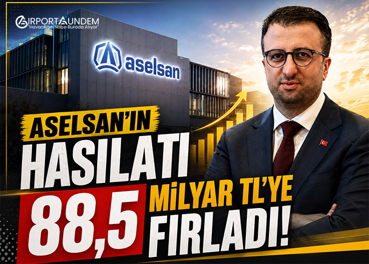 ASELSAN’ın Hasılatı 88,5 Milyar TL’ye Fırladı