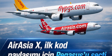 AirAsia X, ilk kod paylaşımı için Pegasus’u seçti 1 Ankara AirAsia X, ilk kod paylaşımı için Pegasus’u seçti