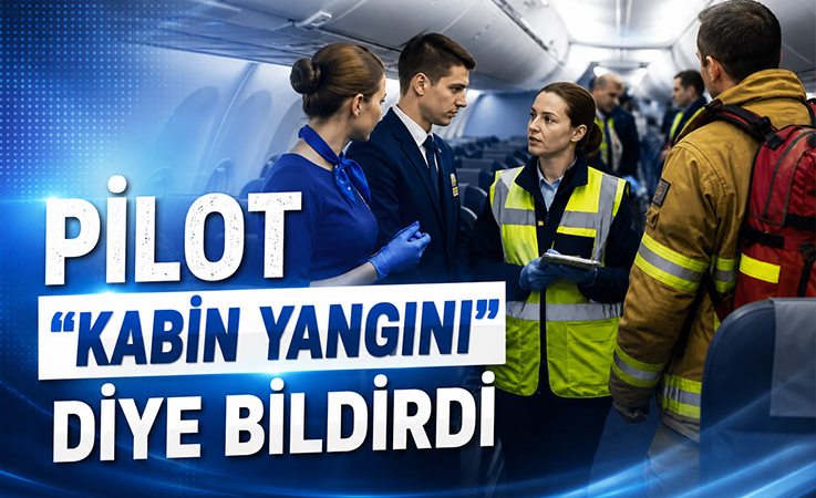 American Airlines Uçuşunda Korkutan Yangın