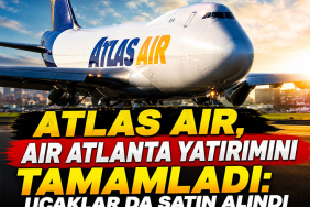 Atlas Air’in yüzde 49 hissesini satın aldığı Air Atlanta’ya ait geniş gövdeli uçak
