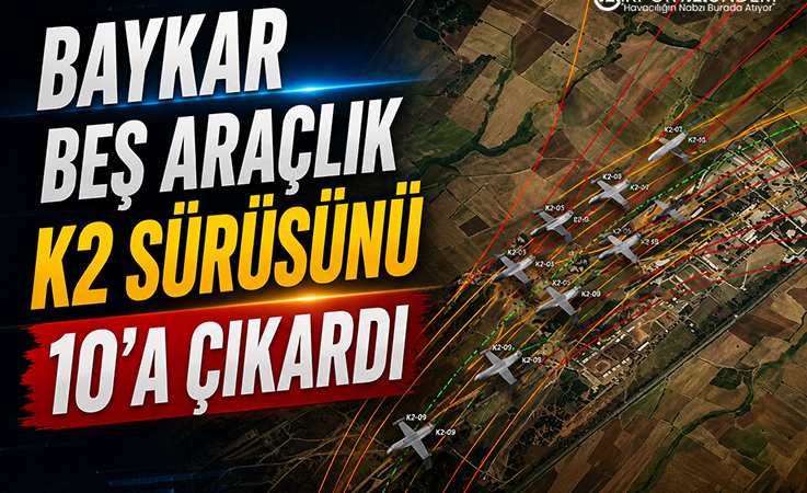 Baykar Beş Araçlık K2 Sürüsünü 10’a Çıkardı