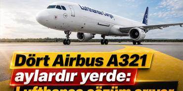 Dört Airbus A321 aylardır yerde: Lufthansa çözüm arıyor