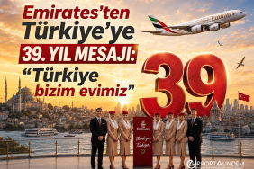 Emirates’ten Türkiye’ye 39. yıl mesajı: “Türkiye bizim evimiz”