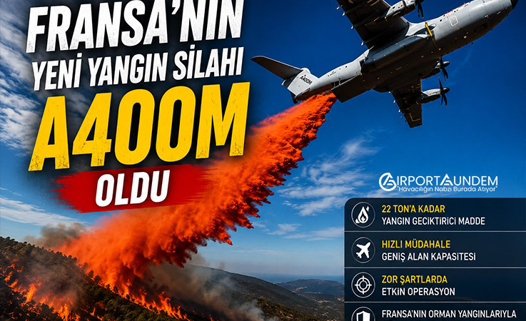 Fransa’nın Yeni Yangın Silahı A400M Oldu