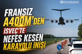 Fransız A400M’den İsveç’te Nefes Kesen Karayolu İnişi