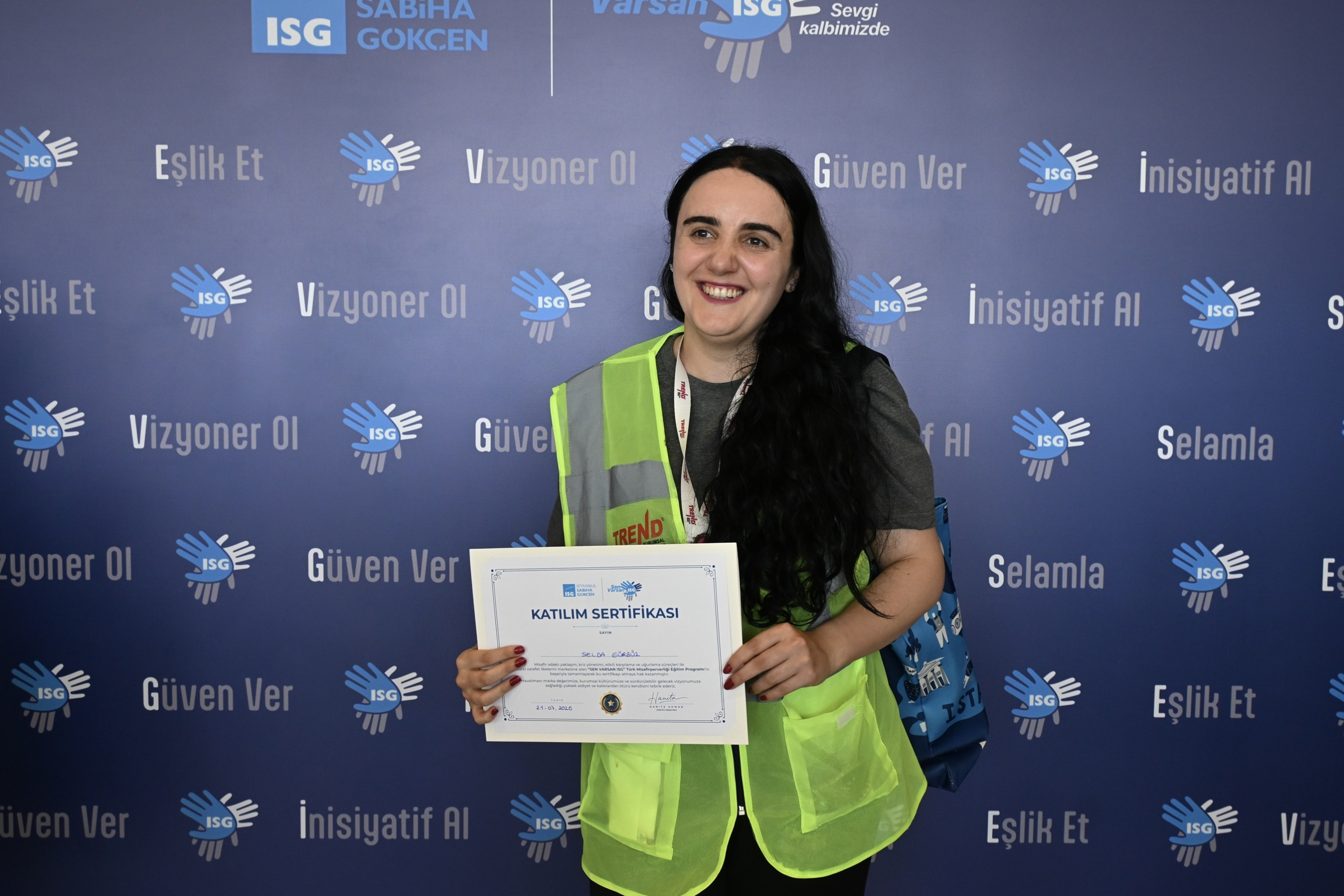 Sabiha Gökçen’de “Sen Varsan ISG” Başladı 2 Havacılık Haberleri Sabiha Gökçen Sabiha Gökçen Havalimanı Sen Varsan ISG Türk Misafirperverliği Eğitim Programı