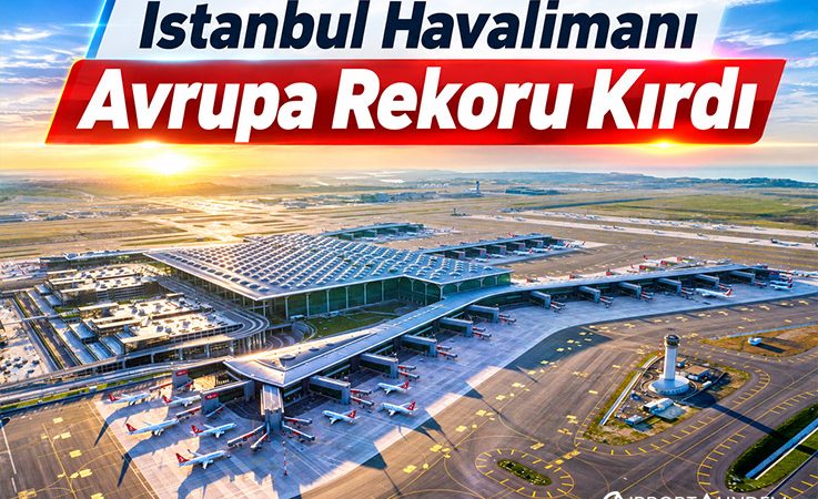 İstanbul Havalimanı Avrupa Rekoru Kırdı