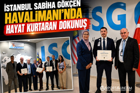 Sabiha Gökçen Havalimanı, ISG, Heimlich manevrası, Terminal memurları, Yolcu güvenliği, Hanita Ahmad, Havalimanı operasyonları,