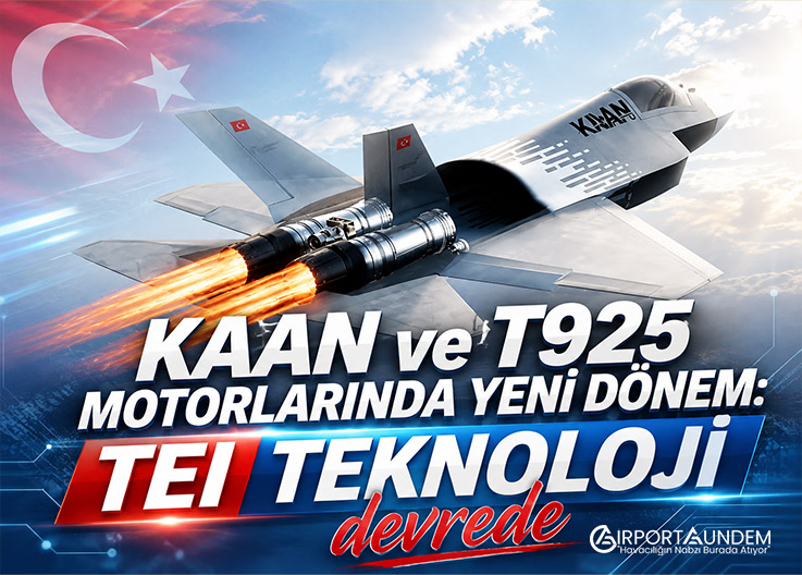 KAAN ve T925 motorlarında yeni dönem: TEI TEKNOLOJİ devrede
