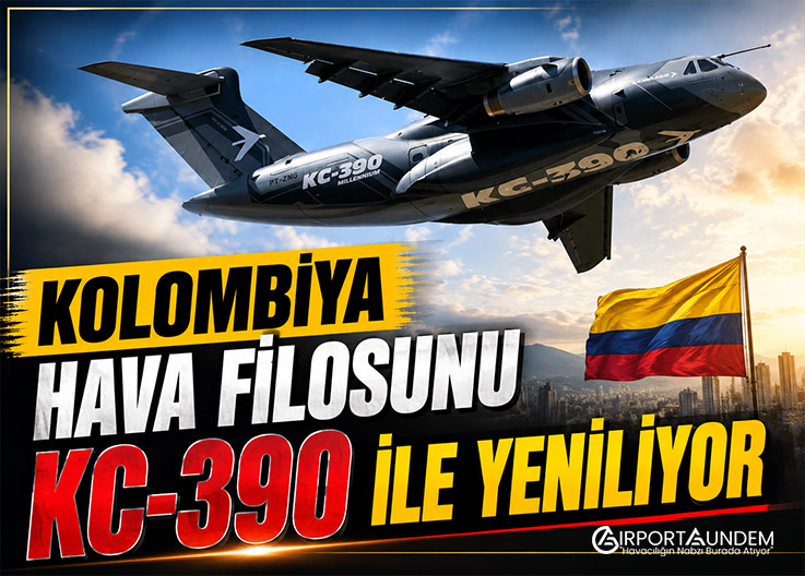 Kolombiya Hava Filosunu KC-390 ile Yeniliyor