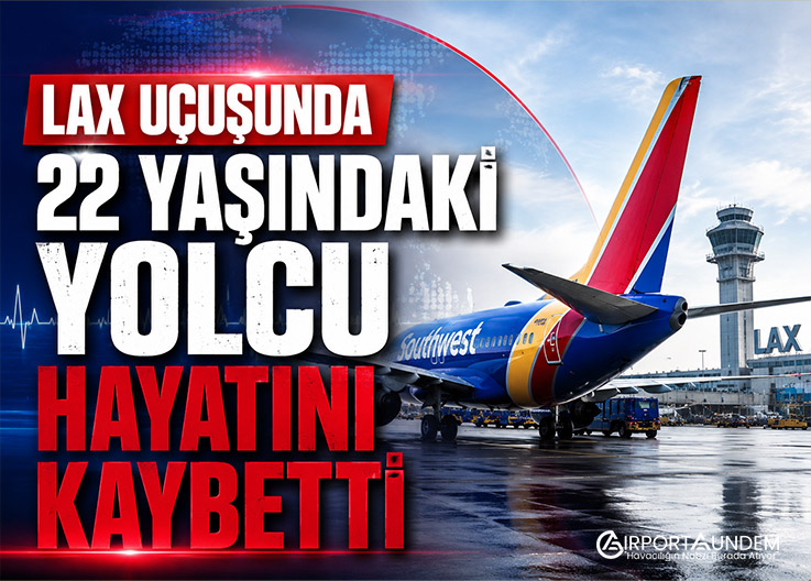 LAX Uçuşunda 22 Yaşındaki Yolcu Hayatını Kaybetti