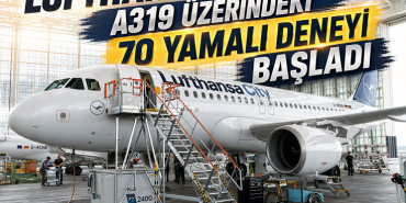 Lufthansa’nın A319 Üzerindeki 70 Yamalı Deneyi Başladı