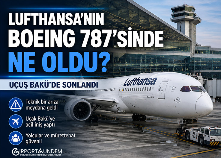 Lufthansa’nın Delhi uçuşu Bakü’ye indi: Yolcular 24 saat bekledi
