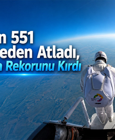 Rus Paraşütçünün Rekor Atlayışı Dünyayı Şaşırttı