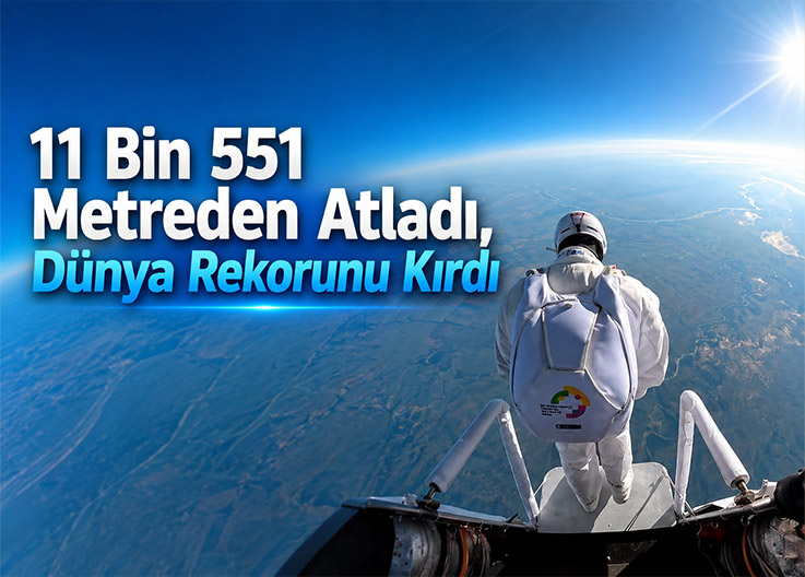 Rus Paraşütçünün Rekor Atlayışı Dünyayı Şaşırttı