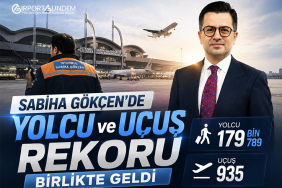 Sabiha Gökçen’de Yolcu ve Uçuş Rekoru Birlikte Geldi