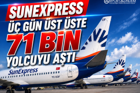 SunExpress Üç Gün Üst Üste 71 Bin Yolcuyu Aştı