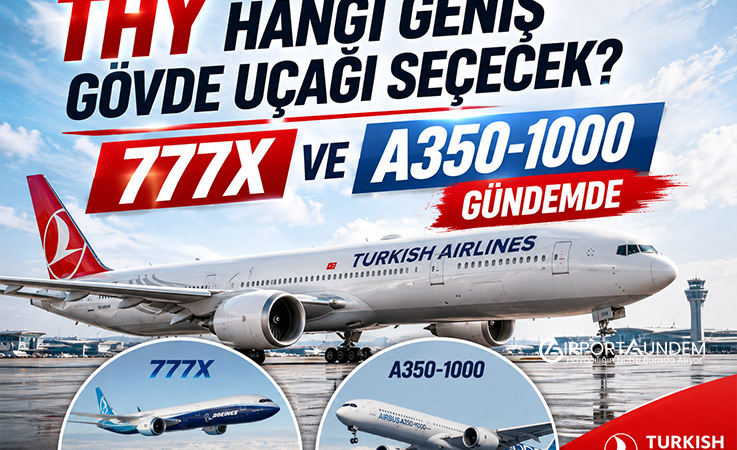 THY Hangi Geniş Gövde Uçağı Seçecek? 777X ve A350-1000 Gündemde
