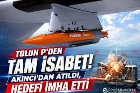 TOLUN P’den Tam İsabet! AKINCI’dan Atıldı, Hedefi İmha Etti