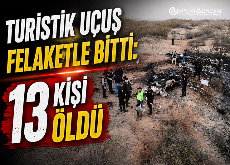 Turistik Uçuş Felaketle Bitti: 13 Kişi Öldü