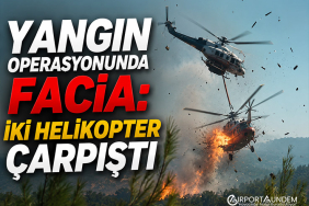 Yangın Operasyonunda Facia: İki Helikopter Çarpıştı 18 Kaza ve Olaylar Havacılık Haberleri Kaza ve Olaylar Yangın Operasyonunda Facia: İki Helikopter Çarpıştı