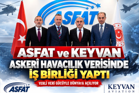 ASFAT ve KEYVAN askerî havacılık verisinde iş birliği yaptı