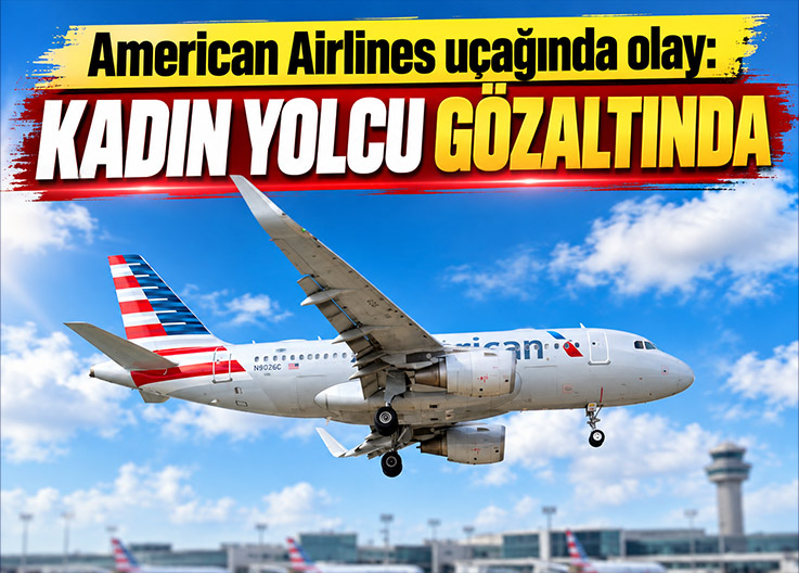 American-Airlines-uçağında-sıra-dışı-olay-Polis-kapıda-bekledi