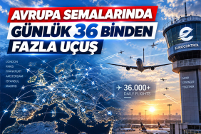 Avrupa Hava Trafiği Günlük 36.581 Uçuşa Ulaştı