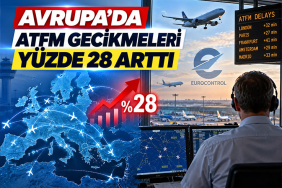 Avrupa Hava Trafiğinde Gecikmeler Sert Arttı
