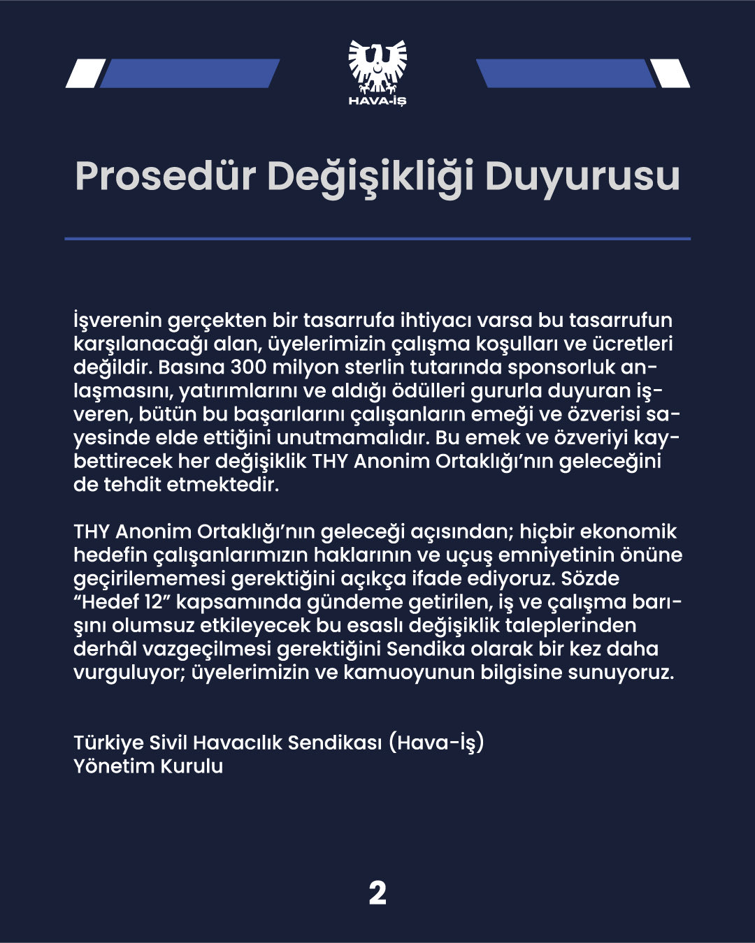 THY’de 1 Ocak’ta yeni dönem: Kokpit ve kabin ücretleri değişecek 2 Havayolları THY THY Hedef 12 kapsamında kokpit ve kabin ekiplerinin ücret ve çalışma koşullarında yapılacak değişiklikler