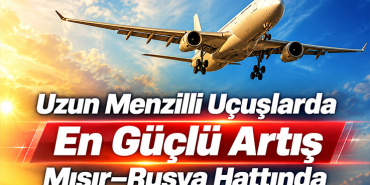 Mısır–Rusya Hava Trafiği Yüzde 29 Arttı