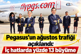 Pegasus’un Ağustos Karnesi Açıklandı: 4,51 Milyon Yolcu