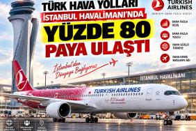 Türk Hava Yolları İstanbul Havalimanı’nda yüzde 80 paya ulaştı 1 Havacılık Türk Hava Yolları İstanbul Havalimanı’nda yüzde 80 paya ulaştı