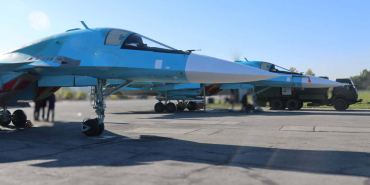 Rusya Hava Kuvvetleri için üretilen Su-34 savaş uçakları