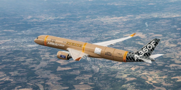 Airbus A350F kargo uçağının Toulouse’taki ilk uçuşu