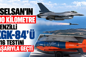 ASELSAN'ın 100 Kilometre Menzilli KGK-84'ü F-16 Testini Başarıyla Geçti