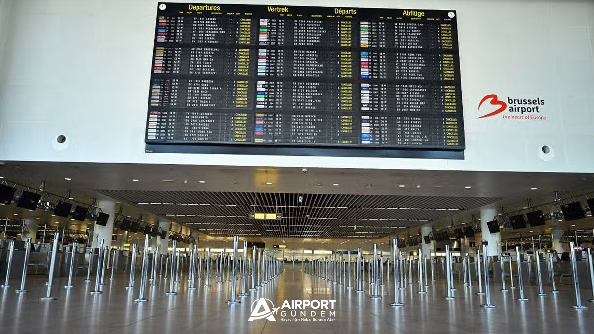 Brüksel-Havalimanı’nda-140-uçuş-iptal-olabilir